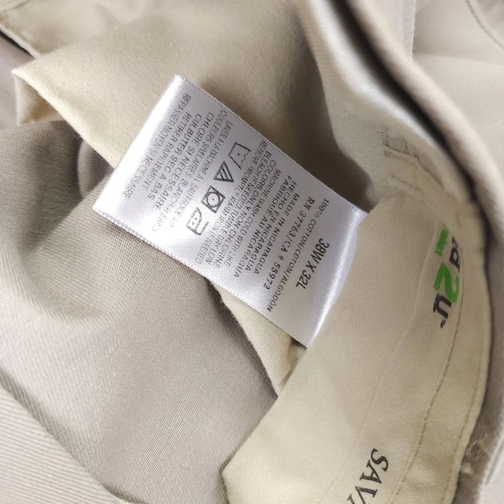 Savane Beige Tan Men's Docker 38w 32L